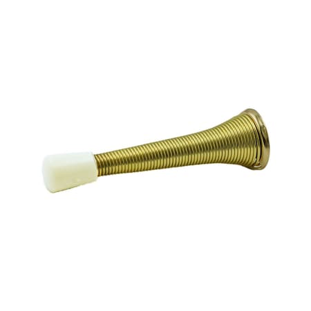 Ives Commercial Steel Flexible Door Stop Bright Brass Finish 63F605E